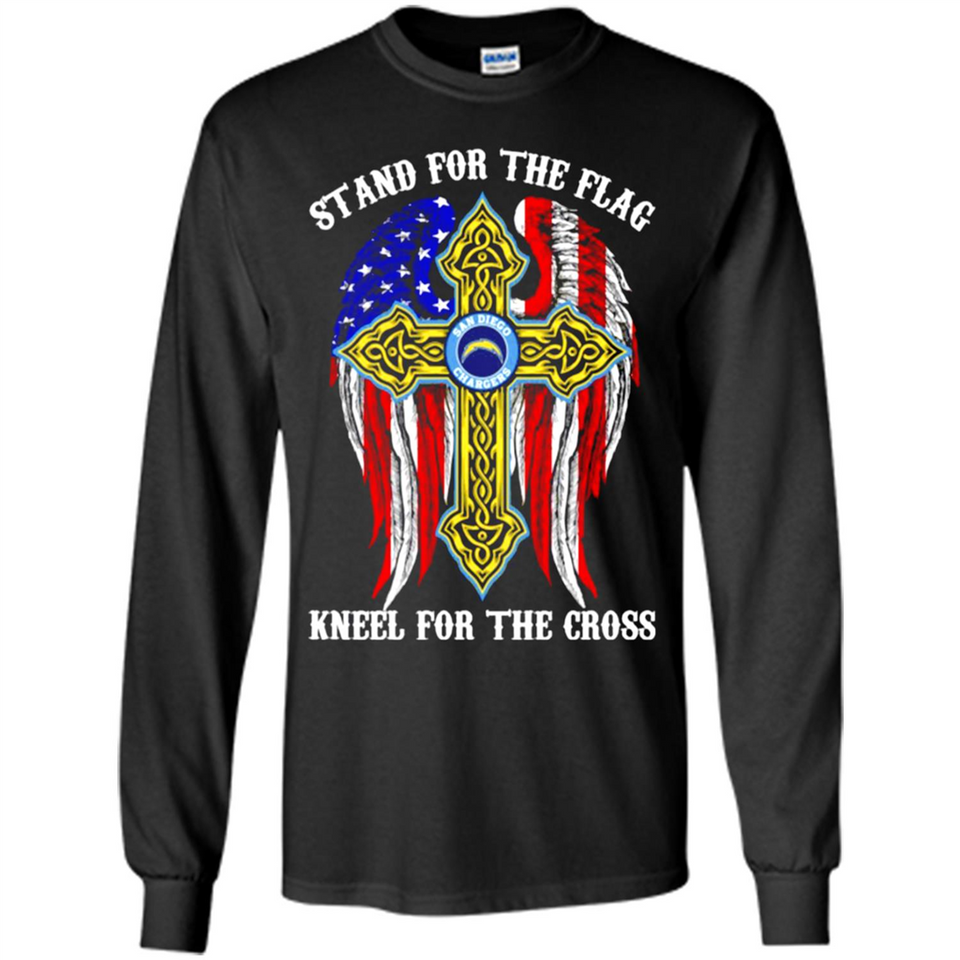 Chargers - stand for the flag kneel for the cross