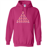 Flamingo Christmas Tree Flamingo - Hoodie