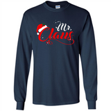 Mr. Claus Santa Claus Merry Xmas T-Shirt - Long Sleeve T-Shirt