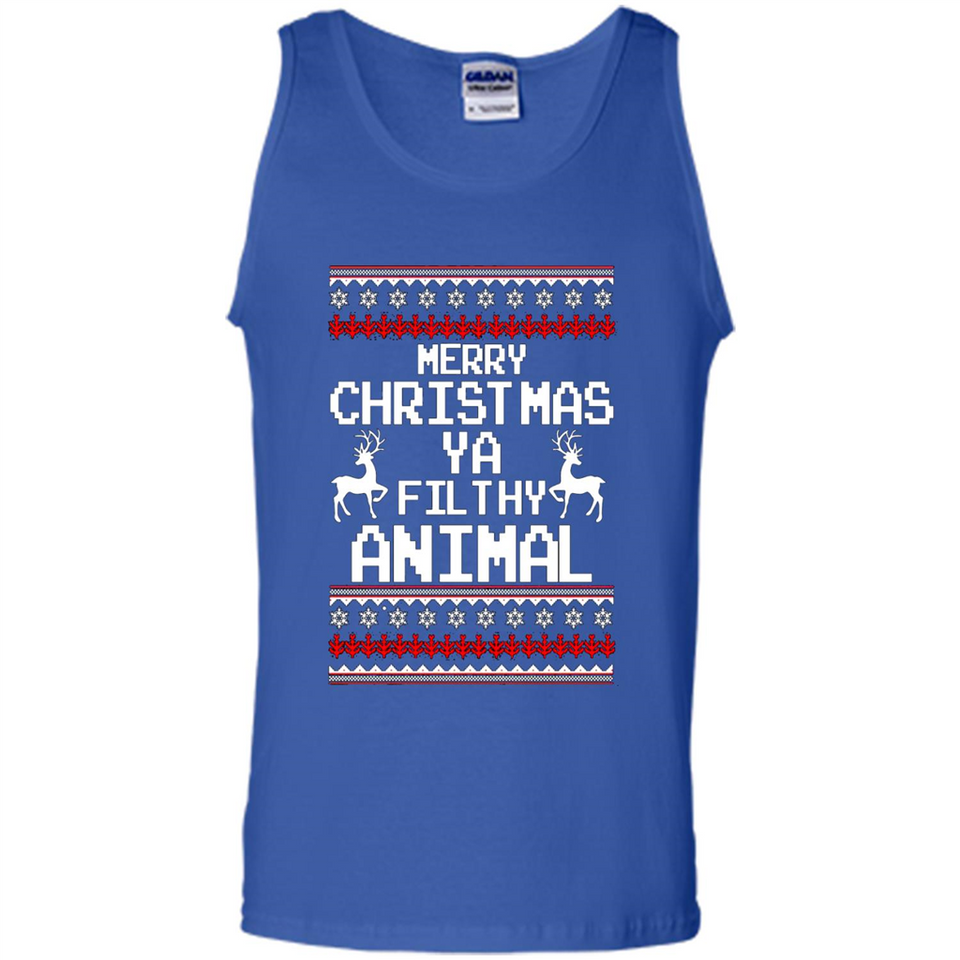 Merry Christmas ya filthy animal ulgy sweater PINGPONG