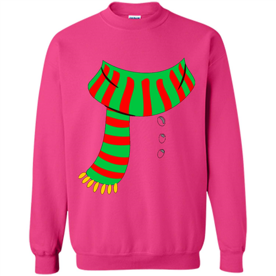 Snowman Scarf Costume T-shirt Christmas