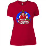 Christmas Party Planning Committee Sweatshirt - Ladies' Boyfriend T-Shirt