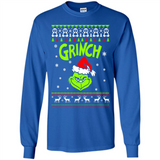 The Grinch Face Christmas - Long Sleeve T-Shirt