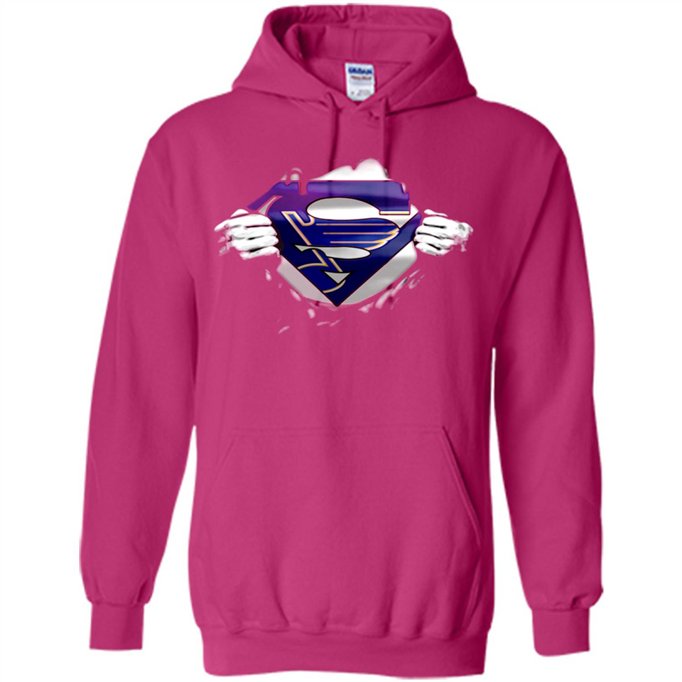 St. Louis Blues And Superman Fans