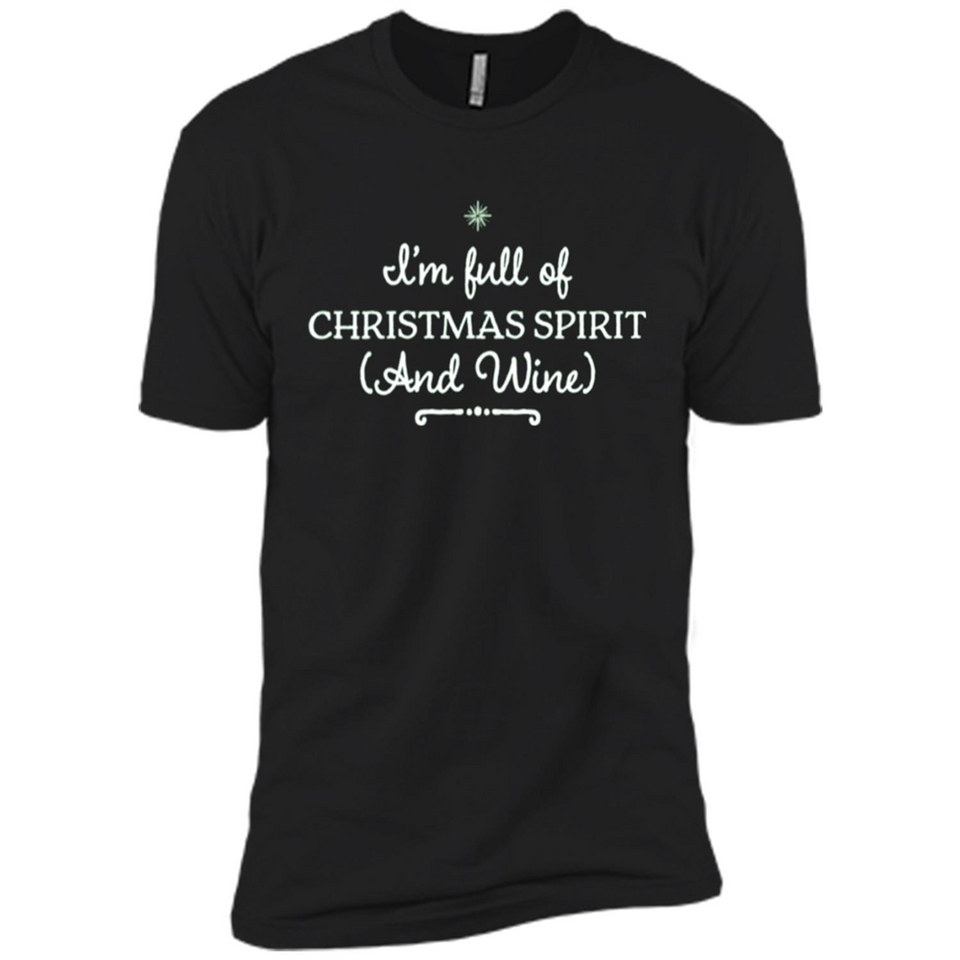 Christmas Tshirt for Women - Christmas Wine