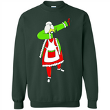 Funny Dabbing Mrs. Santa Claus Christmas Dab - Sweatshirt