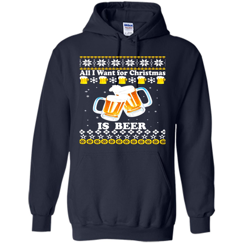 All I want for Christmas is Beer Sweater PINGPONG