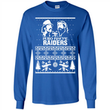 Puro Pinche Raiders Ugly Christmas Sweater - Long Sleeve T-Shirt