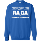 Prevent Forest Fires Rake America Great Again Shirt PINGPONG - Sweatshirt