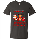 Never Underestimate A September Woman Watches Hallmark Movies Sweatshirt PINGPONG