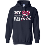 Arizona Cardinals Football My Heart is on that Field - Hoodie