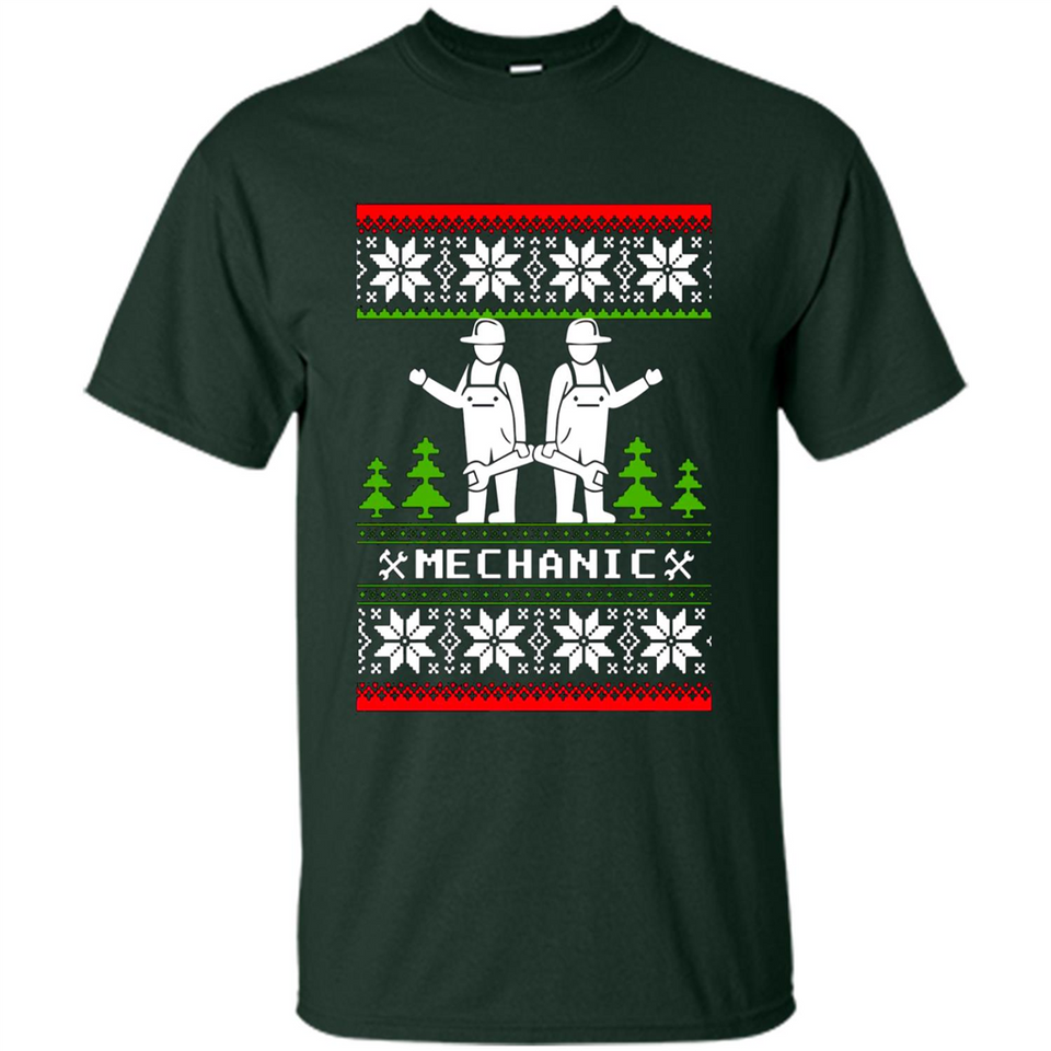 Mechanic Christmas sweater PINGPONG