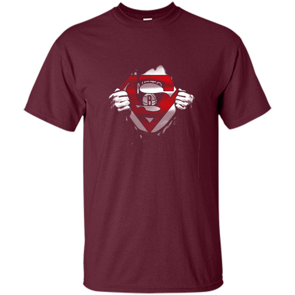 Brooklyn Nets And Superman Fans - Shirt