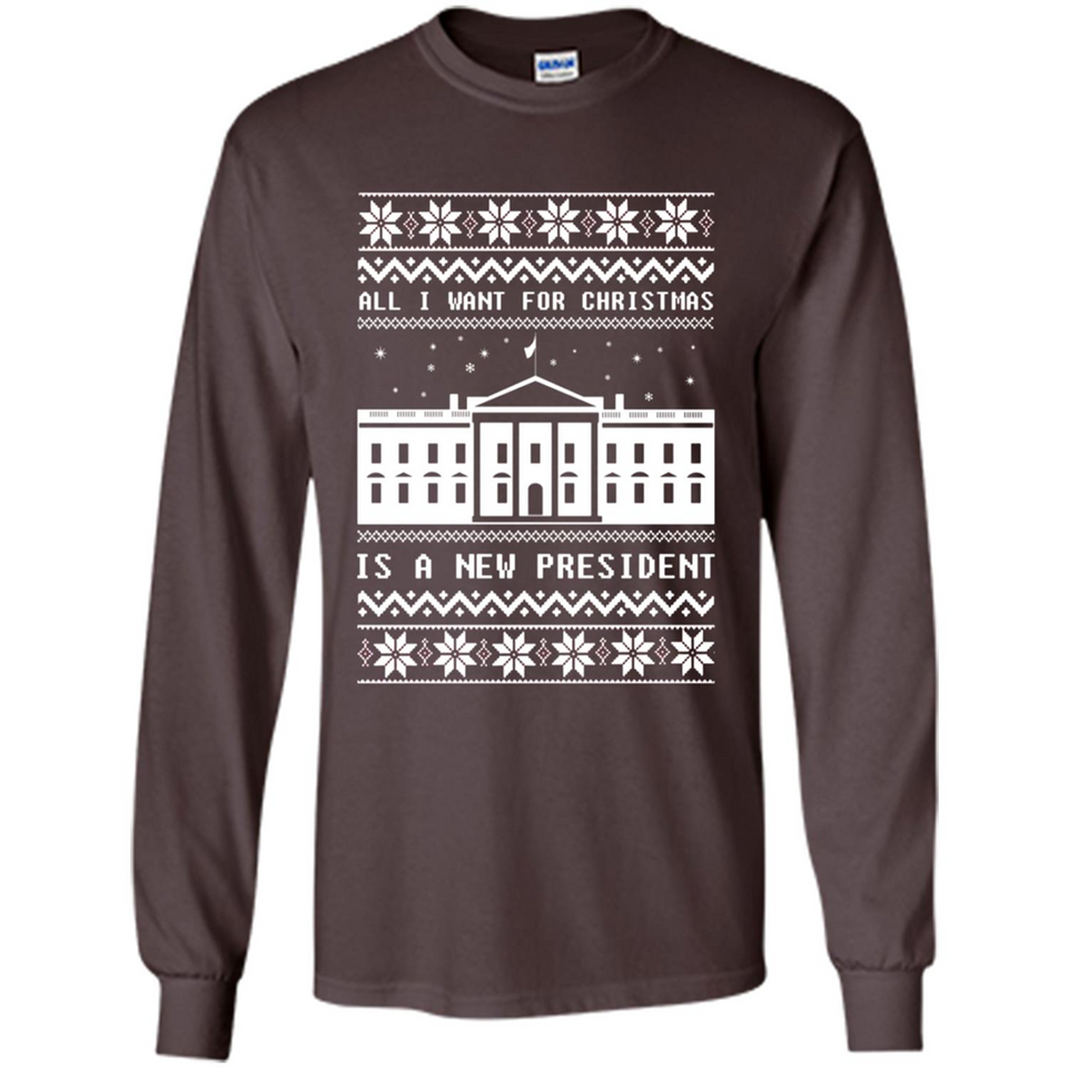 All I want for Christmas is a new president ugly PINGPONG