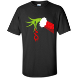 Funny Grinch Hand Holding Electrician Ornament Christmas PING PONG