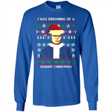 I'm dreaming of a Dwight Christmas sweatshirt - Long Sleeve T-Shirt
