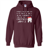 Christmas Ugly Sweater Christmas Lights - Hoodie