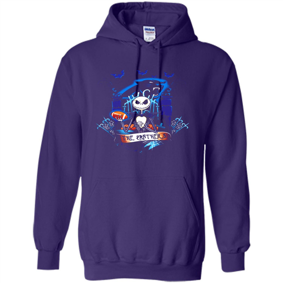 Carolina Panthers Halloween The Nightmare Before Christmas - Hoodie