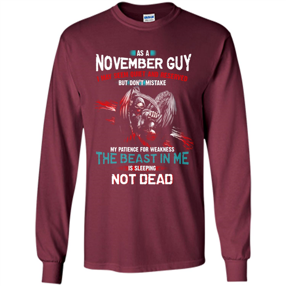 As A November Guy I May Seem Quiet And Reserved PINGPONG