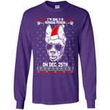 Morning Person Pharaoh Hound Funny Xmas - Long Sleeve T-Shirt