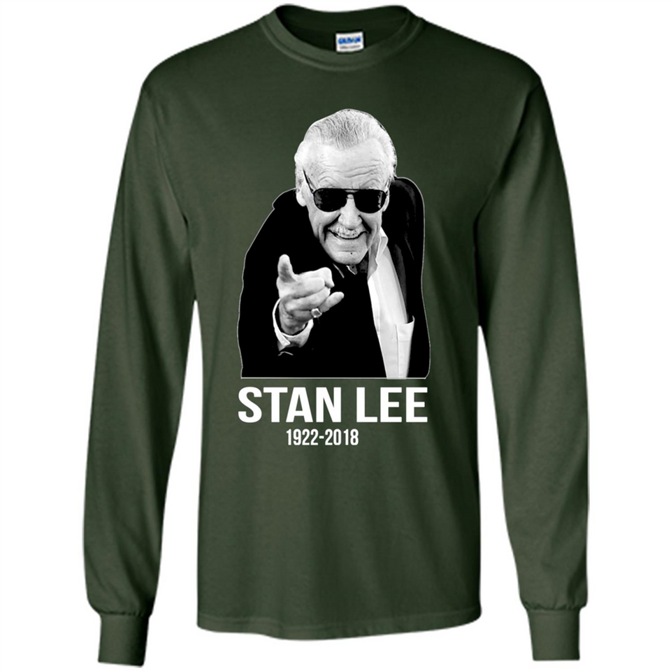 Stan Lee Rip 1922-2018 - Long Sleeve T-Shirt