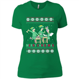 Bob’s burgers Elf Merry Christmas - Ladies' Boyfriend T-Shirt