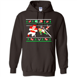 Santa vs Deer Football Ugly Christmas PINGPONG
