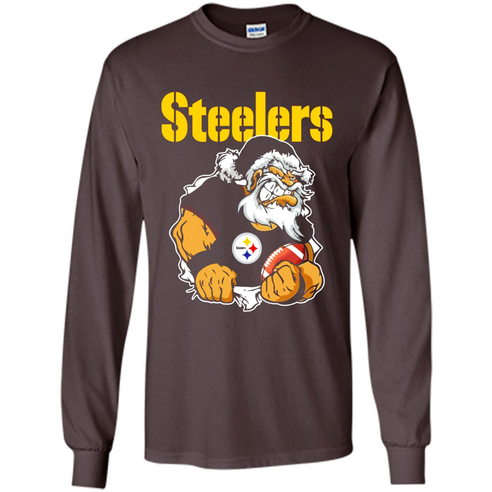 Grumpy Santa Claus Pittsburgh Steelers Football Team PINGPONG