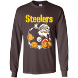 Grumpy Santa Claus Pittsburgh Steelers Football Team PINGPONG