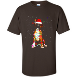 Christmas Lights Boxer Dog Funny Xmas Sweatshirt - Shirt