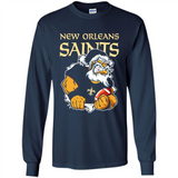 Grumpy Santa Claus New Orleans Saints Football Team PINGPONG