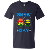 Snow Day Shirt For Dallas Stars Vs Minion Fans pingpong