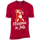 Christmas In July - Funny Dancing Santa - Premium Short Sleeve T-Shirt