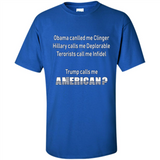 Obama Called Me Clinger Trump Calls Me American