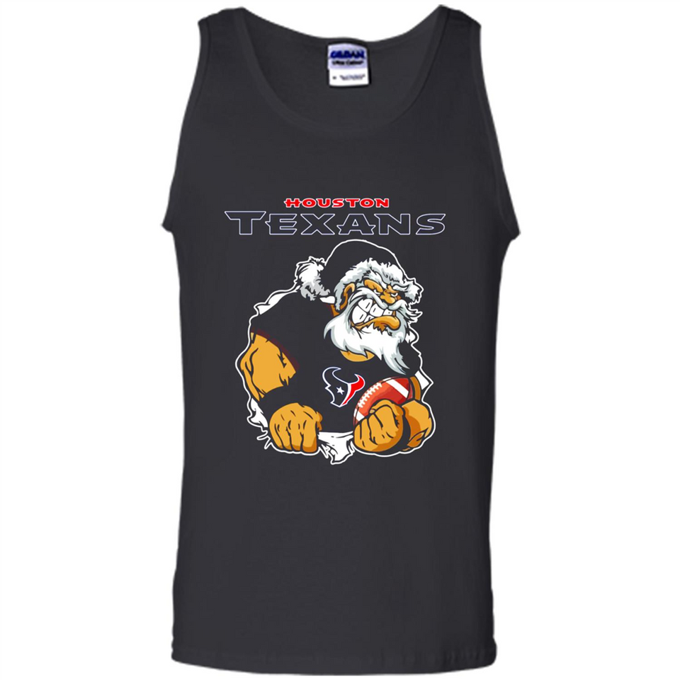 Grumpy Santa Claus Houston Texans Football Team PINGPONG