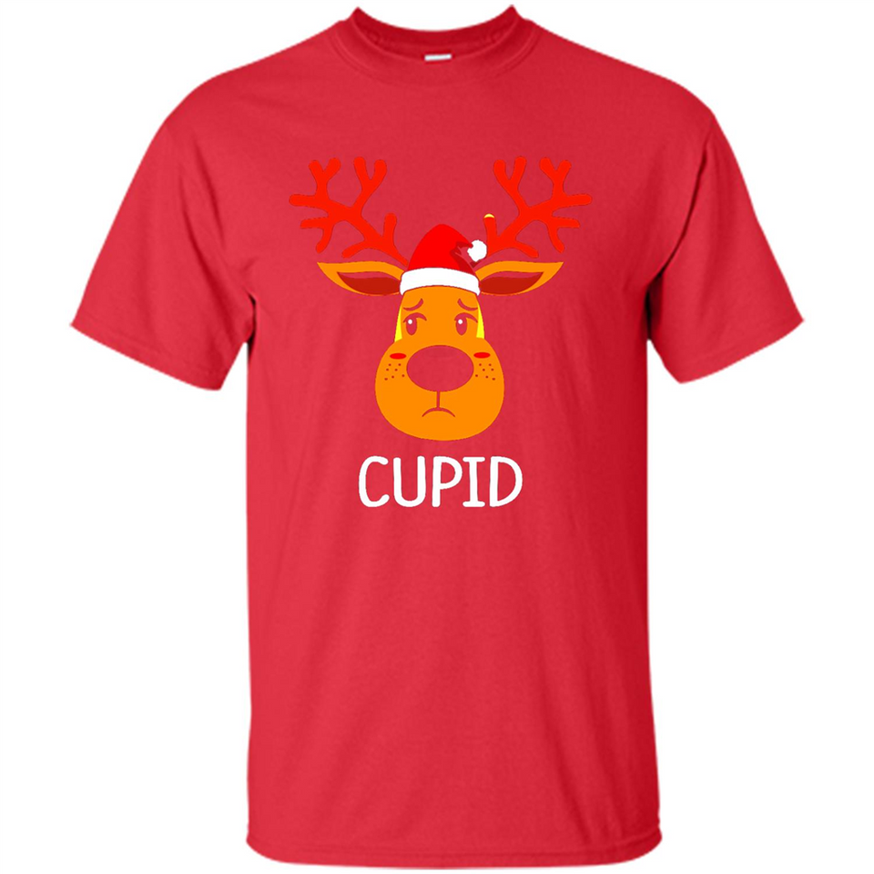 Cupid Santa Claus Funny Xmas Holiday T-Shirt - Shirt
