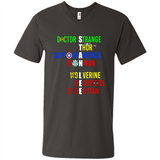 RIP Stan Lee Doctor Strange Thor Caption America Iron Man Shirt PINGPONG - Men's V-Neck