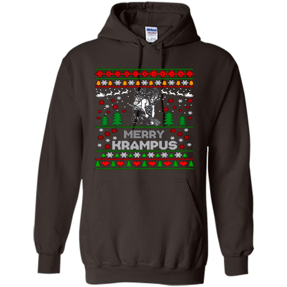 Merry Krampus Christmas sweatshirt PINGPONG