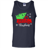 Vintage Christmas Classic Truck T-Shirt with Snow and Tree
