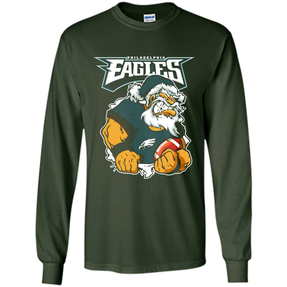Grumpy Santa Claus Philadelphia Eagles Football Team PINGPONG