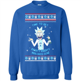 Rick and Morty Time to get Riggity Riggity Wrecked Son Christmas sweater - Sweatshirt