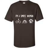 I’m Simple Woman Like Harry Potter, Coffee and Dog