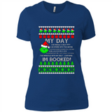 Mr Grinch my day I’m booked Christmas sweater PINGPONG