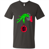 GRINCH HAND HOLDING DETROIT TIGERS GLITTER CHRISTMAS PINGPONG