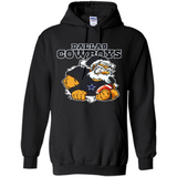 Grumpy Santa Claus Dallas Cowboys Football Team PINGPONG
