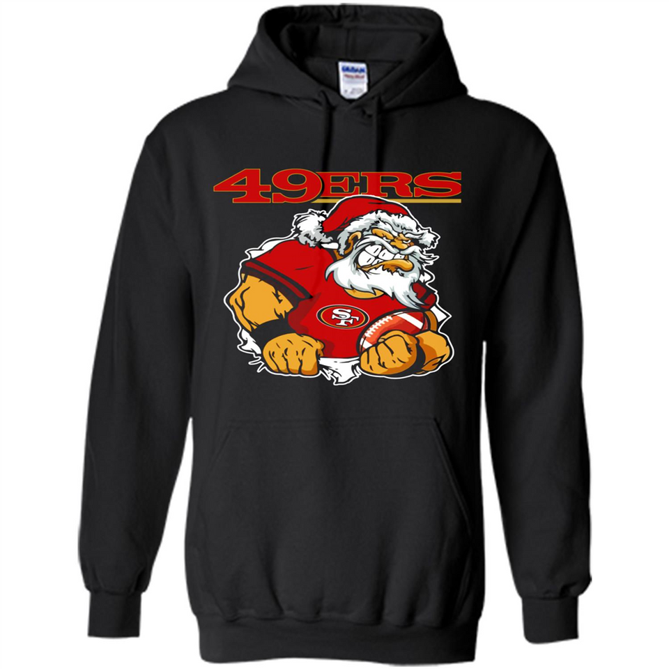 Grumpy Santa Claus San Francisco 49ers Football Team PINGPONG