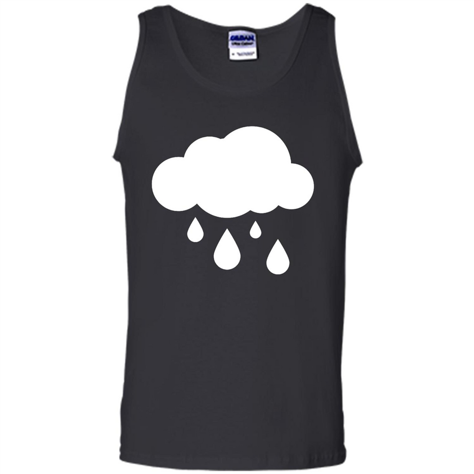 Rain Graphic Funny Black mugs PINGPONG - Tank Top
