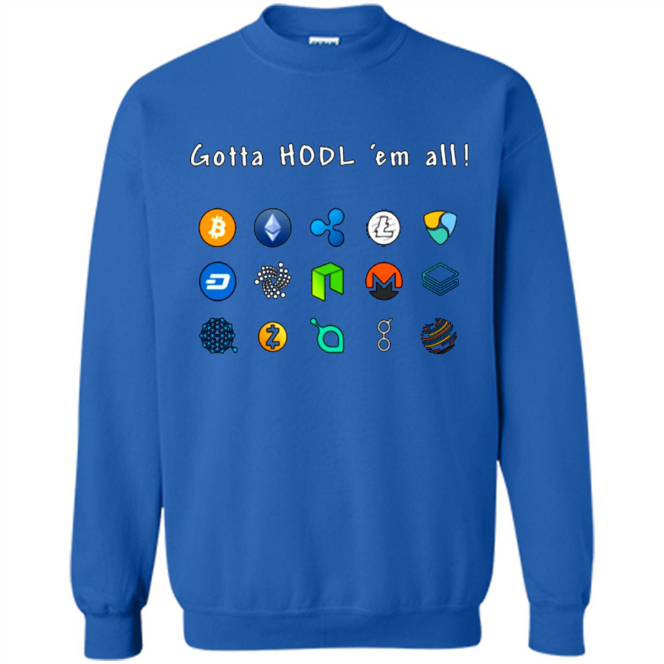 Ethereum Bitcoin Litecoin Gotta HODL em all Crypto PING PONG