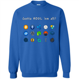Ethereum Bitcoin Litecoin Gotta HODL em all Crypto PING PONG