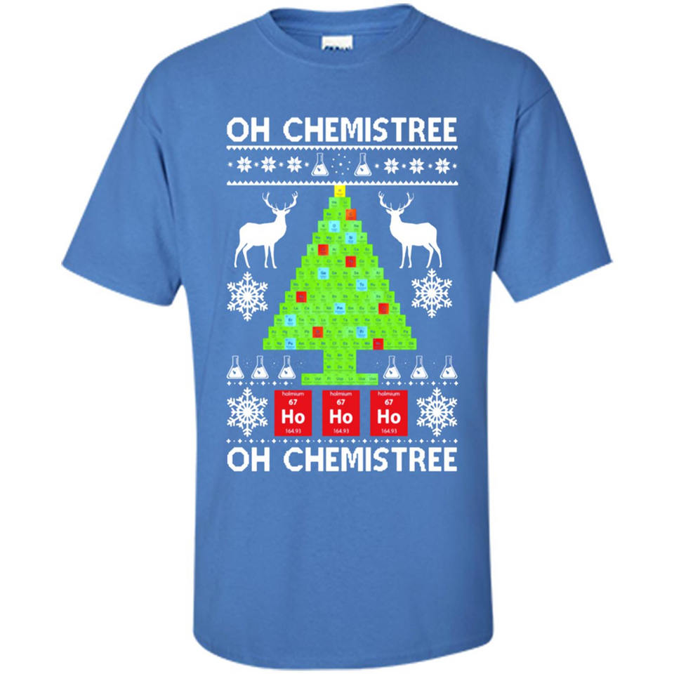 Oh Chemistree, Oh Chemistree Christmas Ugly Sweater - Shirt